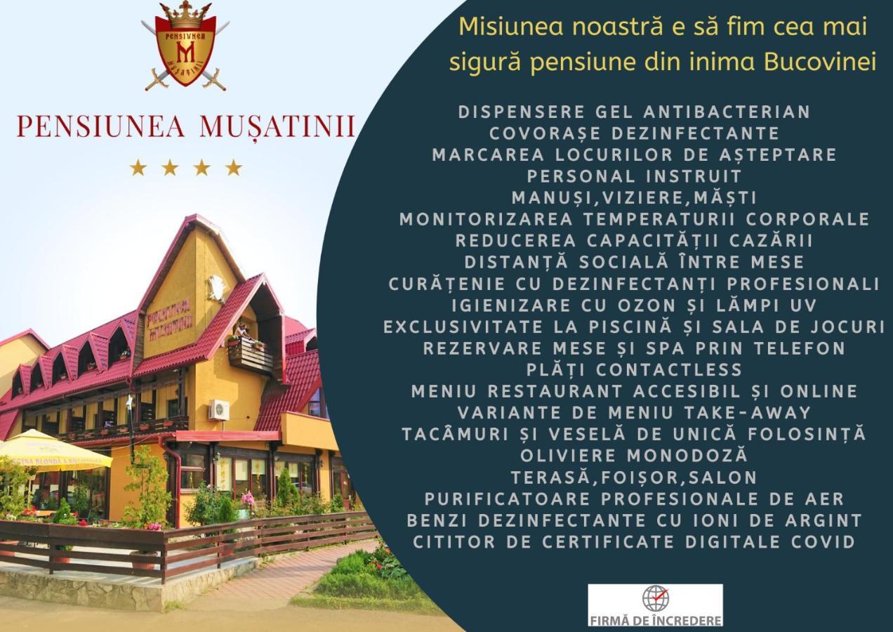 פוטנה Pensiunea Musatinii מראה חיצוני תמונה